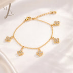 Bracelet Flora doré