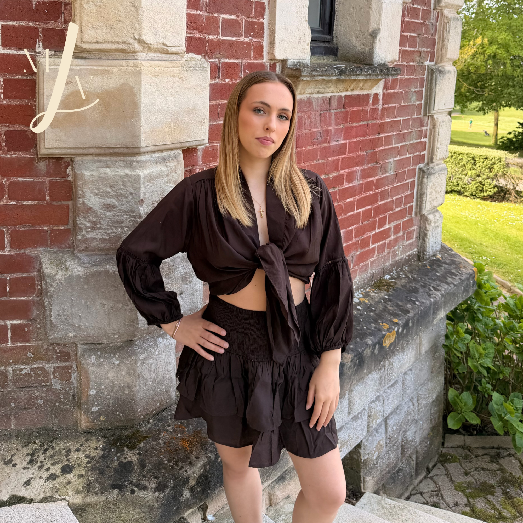Ensemble Gabriella chocolat