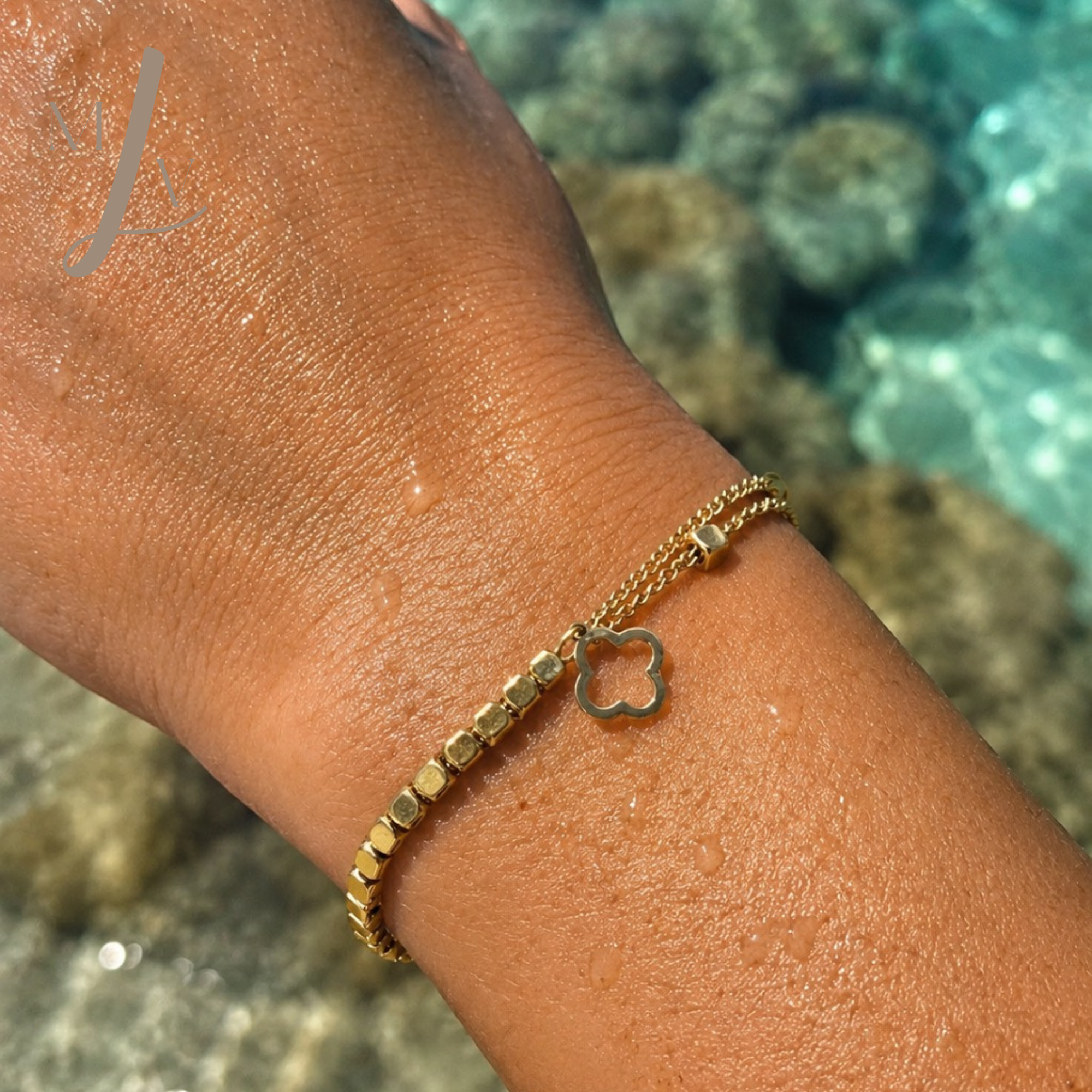 bracelet doré