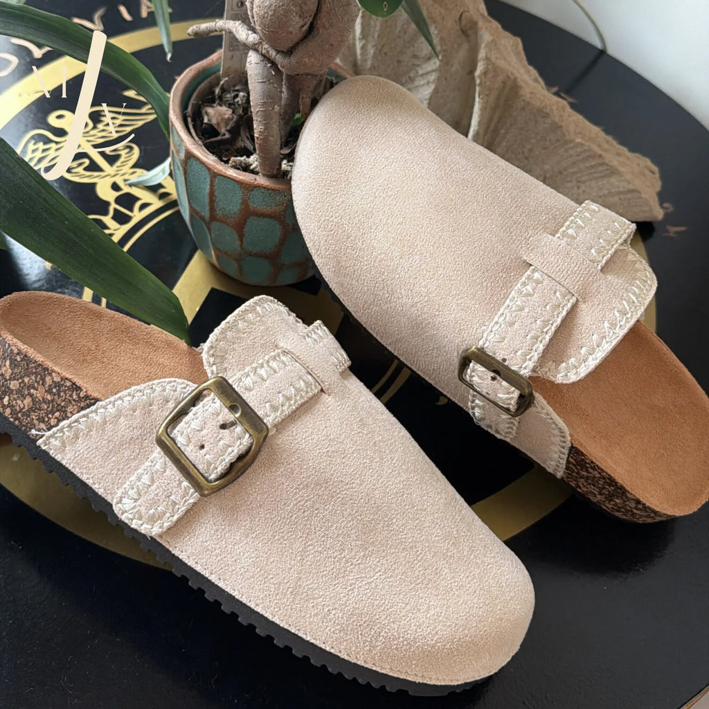 Mules beige