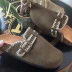 Mules kaki