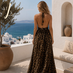 Robe longue dos nu Tya | Élégance estivale