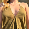 Robe longue dos nu Paola col