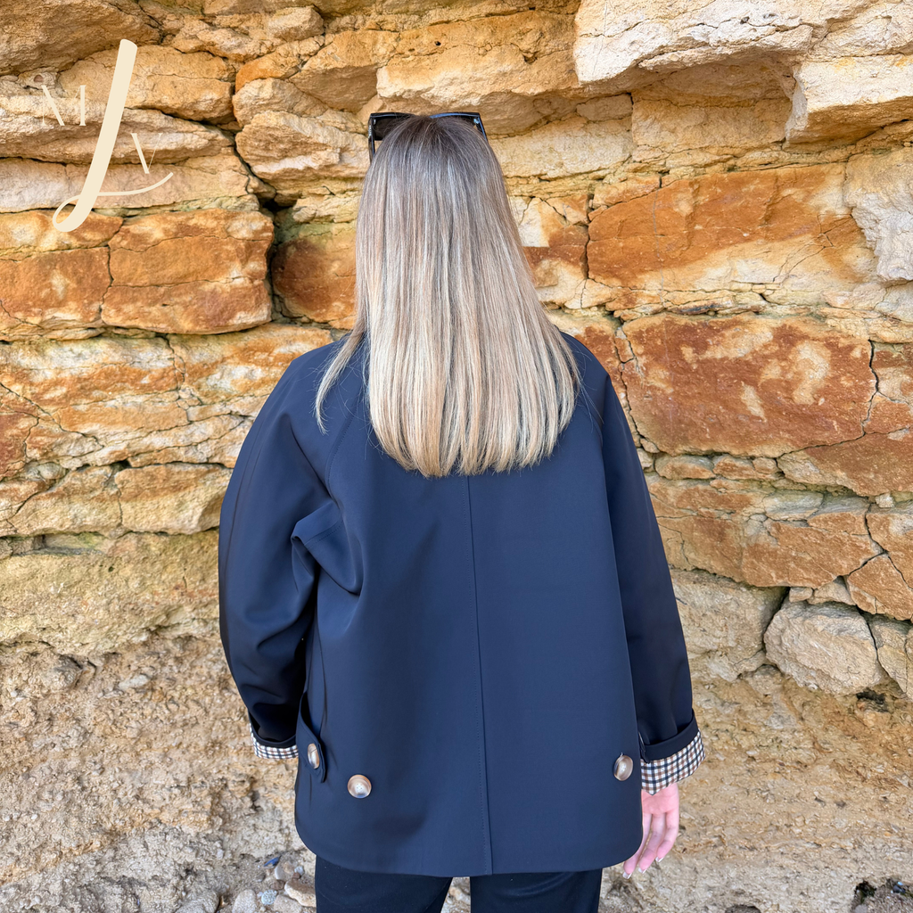 Veste Palma trench noire