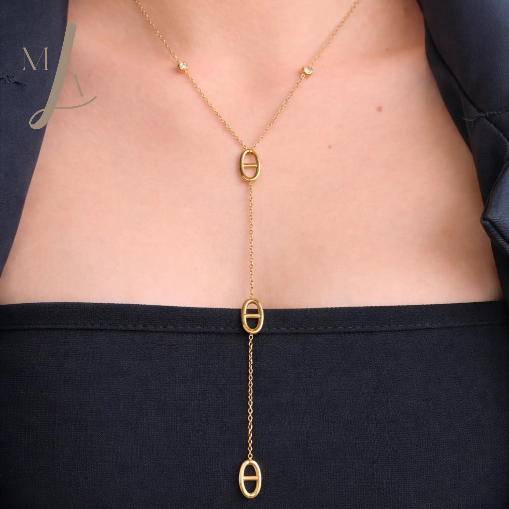 Collier Bella doré